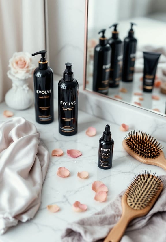 choosing evolve hair care