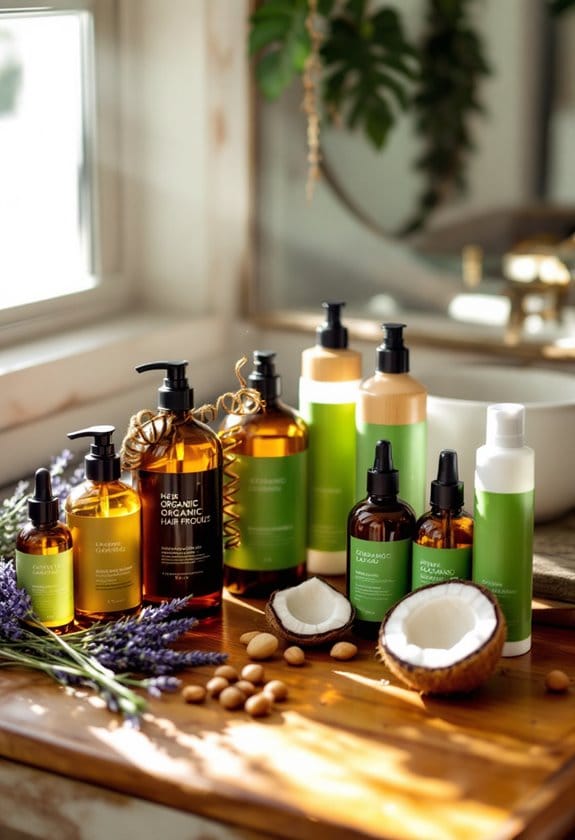 choosing organic curly hair care