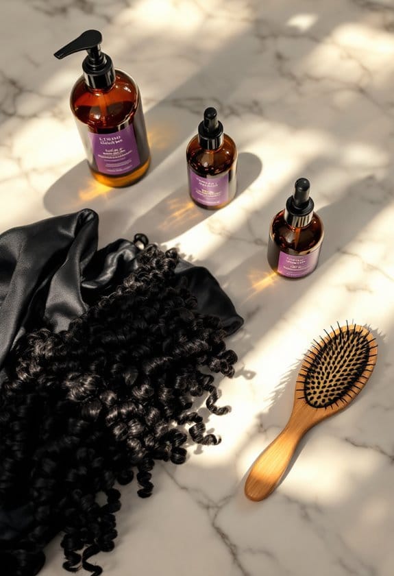 curly hair care products