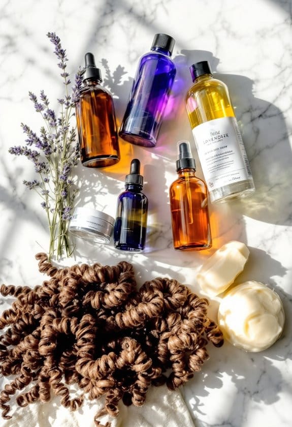 top organic products for curls