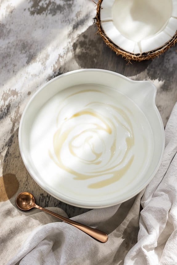 coconut milk for hair