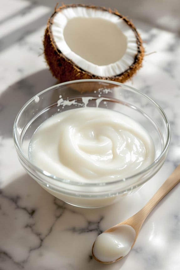 coconut oil hair masks