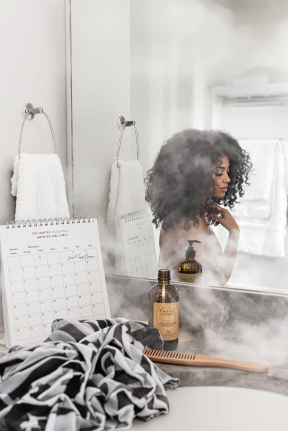 curl care routine plan