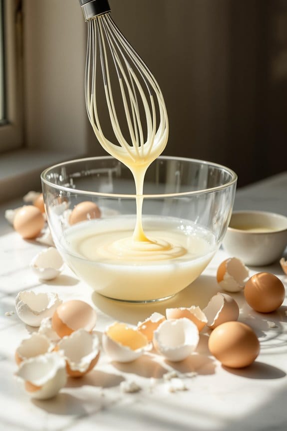 egg white hair mask