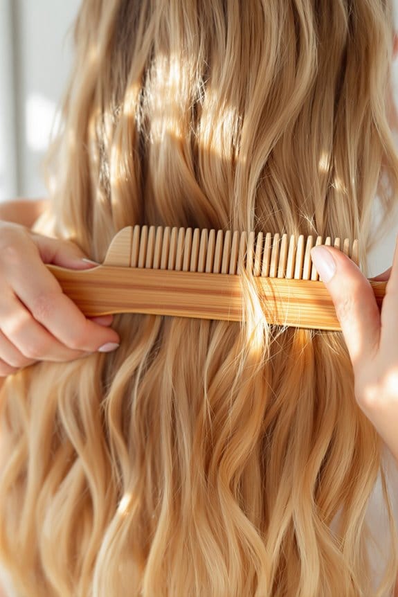 gentle hair detangling methods