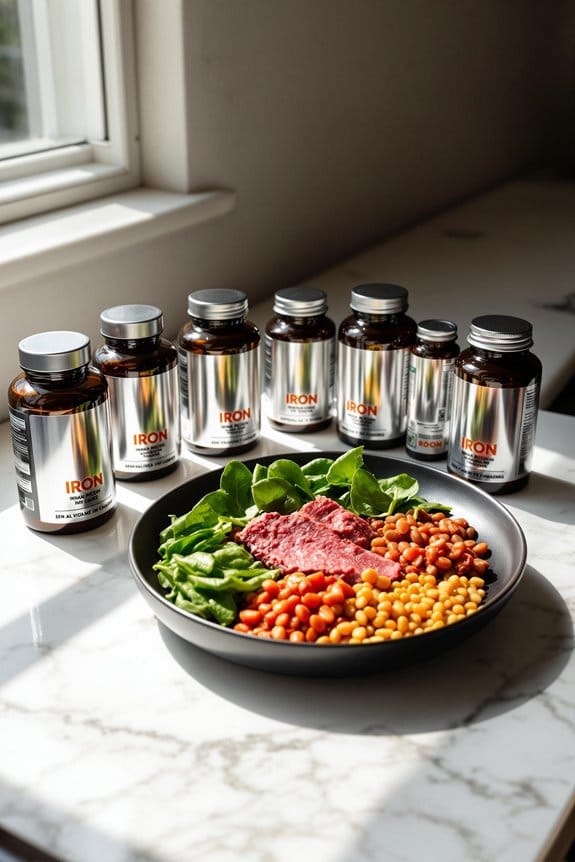 iron promotes healthy hair