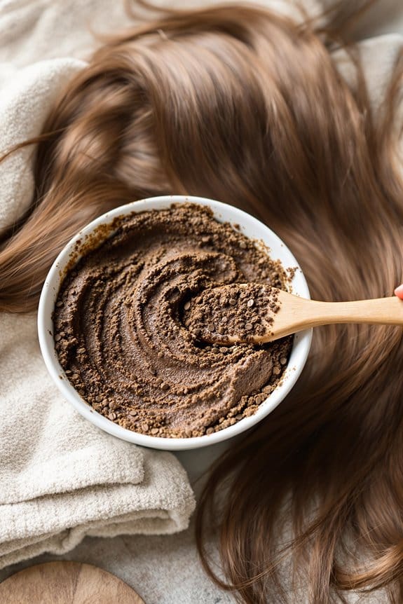 revitalizing hair with coffee