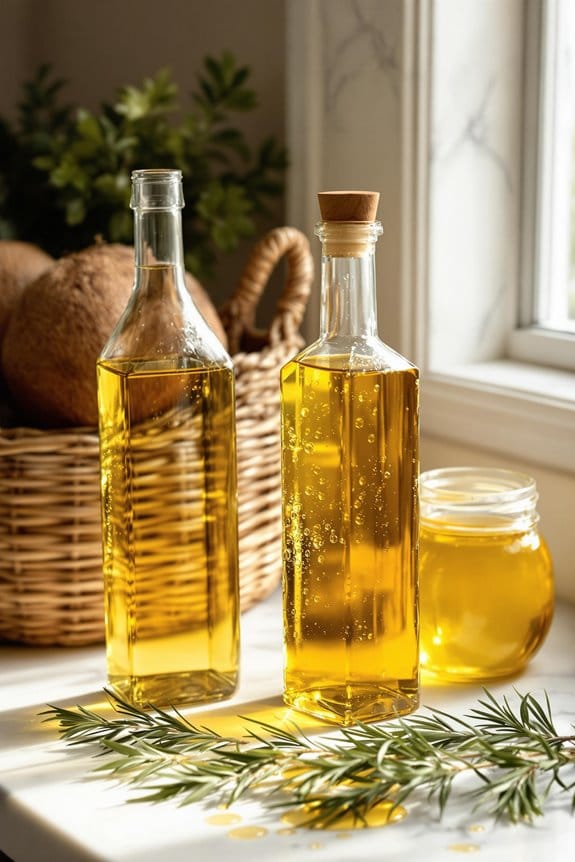 strengthening hair with oils